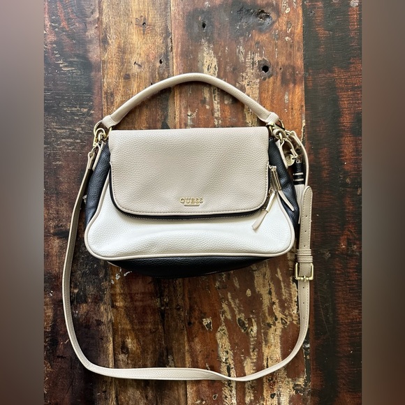 Guess Handbags - Guess cross body 3 tone purse